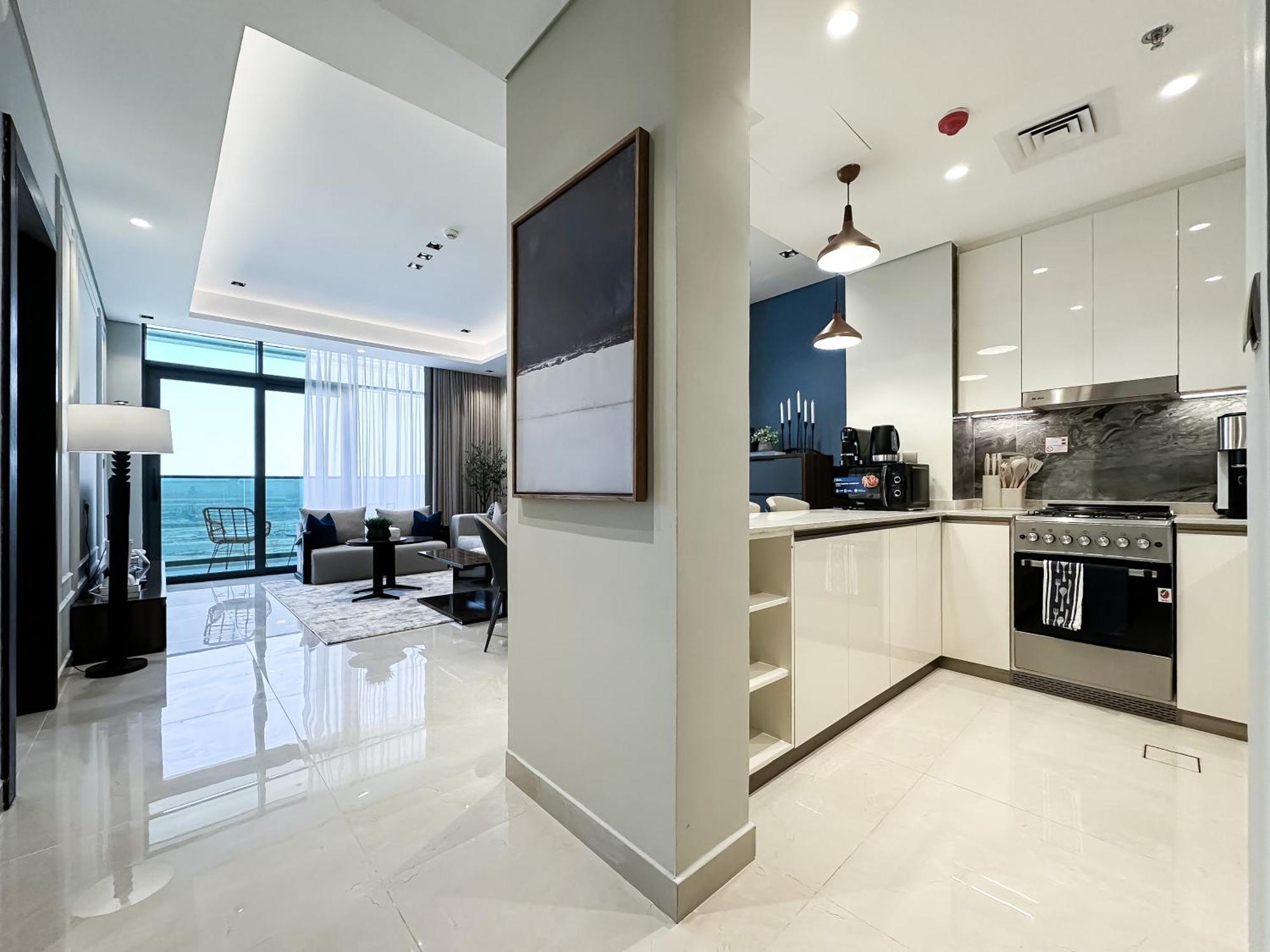 Appartement Trophy-luxe Living In A Blue-hued Haven Dubai